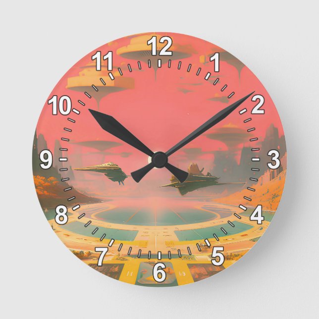 Dream World Round Clock (Front)