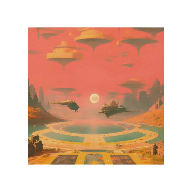 Dream World Wood Wall Art (Front)