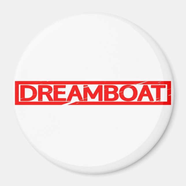Dreamboat Stamp Magnet (Front)