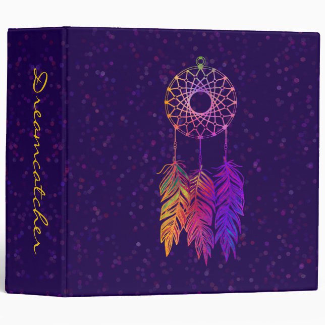 dreamcatcher - 3 ring binder (Front/Spine)