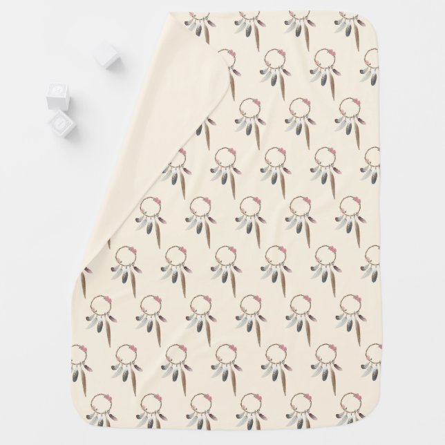 Dreamcatcher Baby Blanket (In Situ)