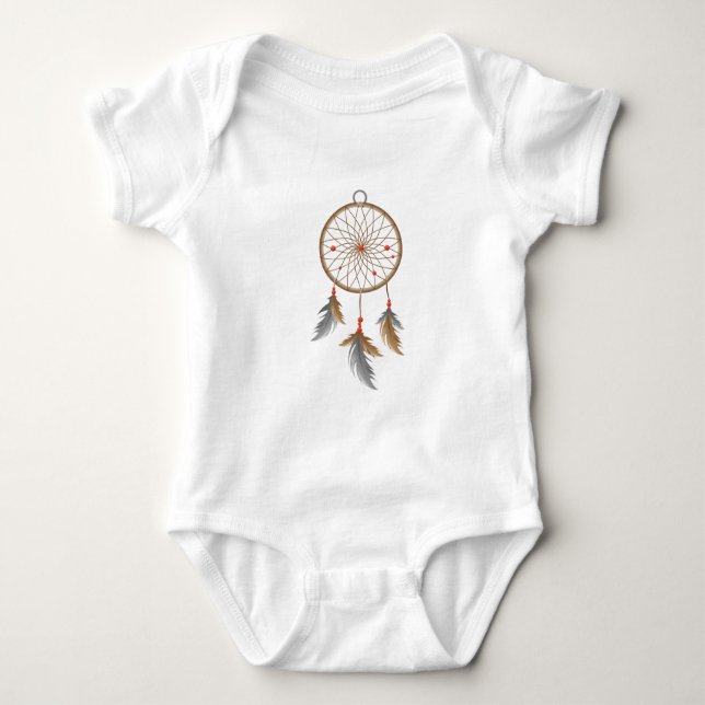 Dreamcatcher Baby Bodysuit (Front)
