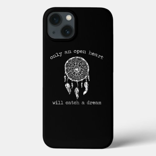 Dreamcatcher Bad Dream Catcher Feather Native Amer iPhone 13 Case