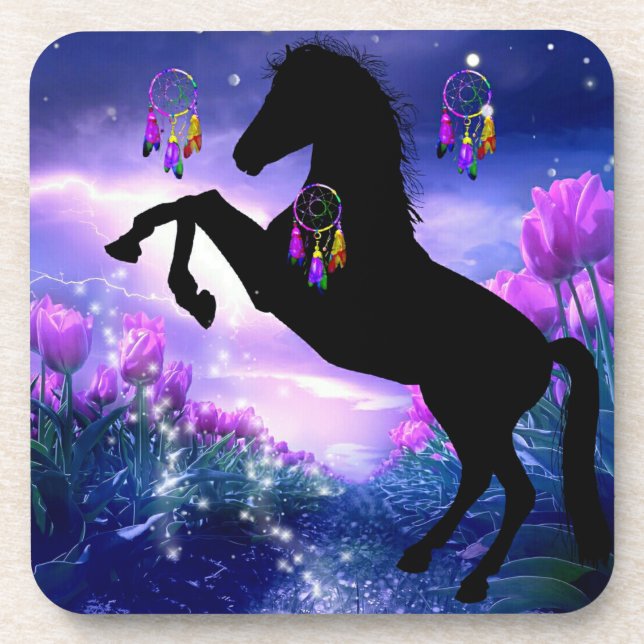 Dreamcatcher Beverage Coaster (Front)