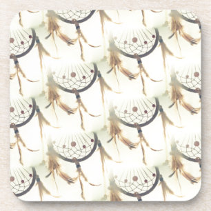 dreamcatcher beverage coaster