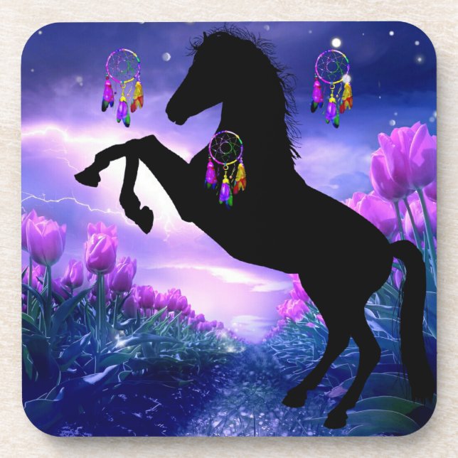 Dreamcatcher Beverage Coaster (Front)