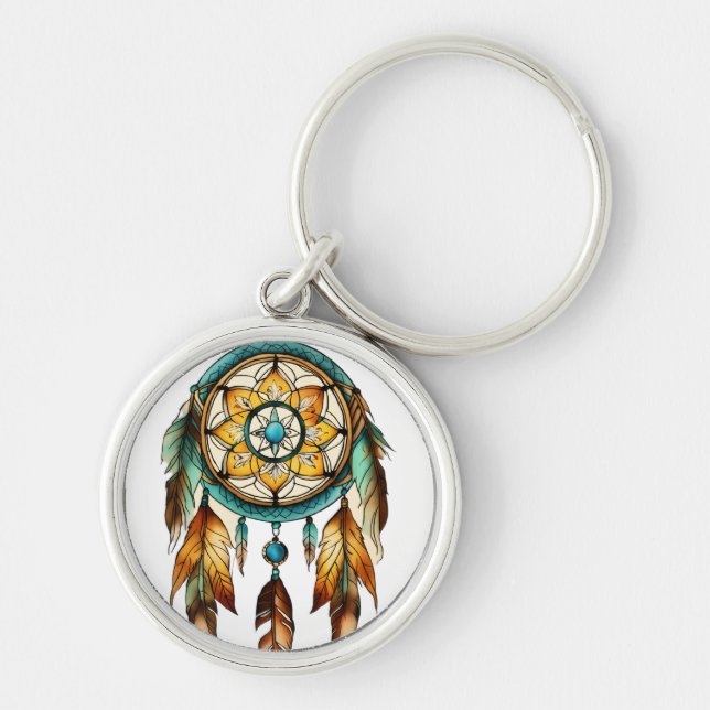 Dreamcatcher Charm Keychain (Front)