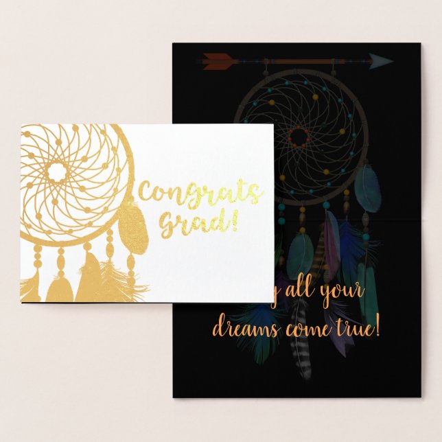 Dreamcatcher | Congratz Grad! | Graduation Foil Card (Display)