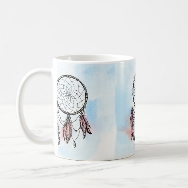 Dreamcatcher Dream design on a Mug / Cup (Left)