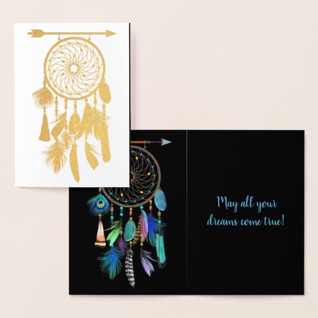 Dreamcatcher | Graduation Best Wishes Foil Card (Display)