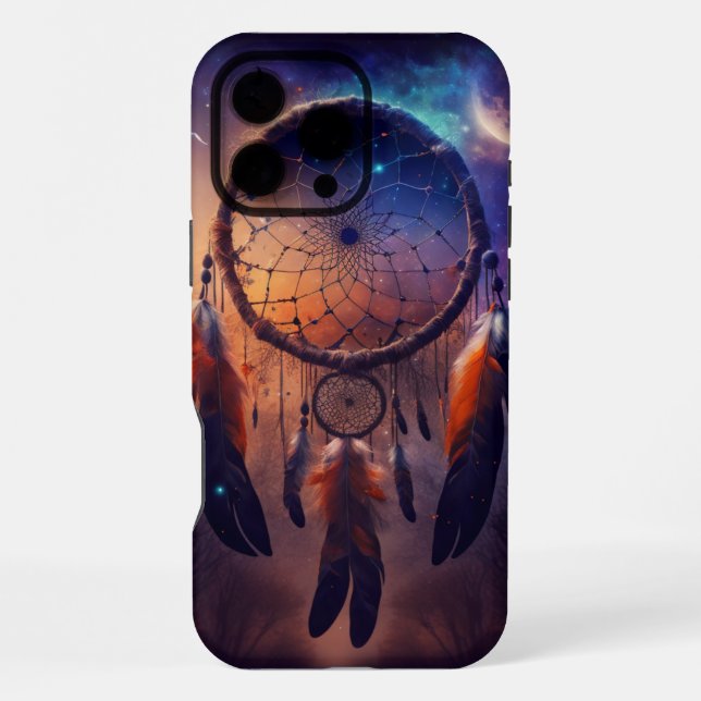 Dreamcatcher in forest forest                      iphone case (Back)