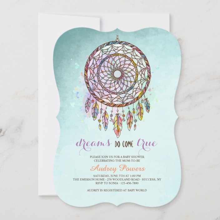 Dreamcatcher Invitation | Zazzle.com