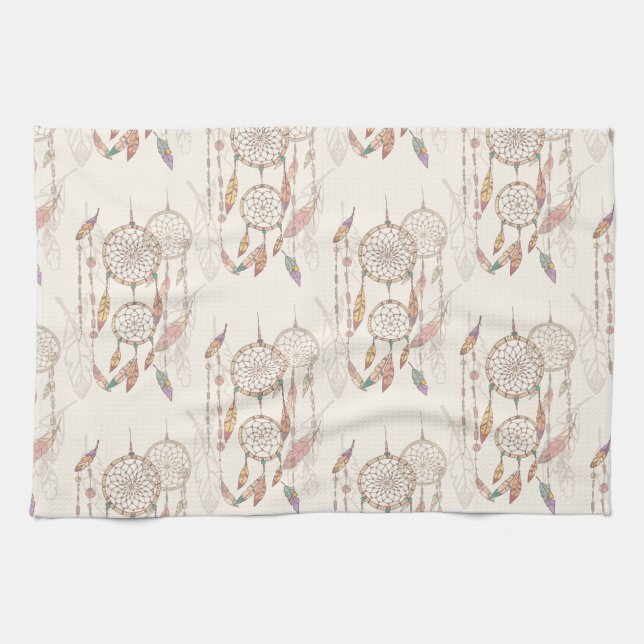 Dreamcatcher Kitchen Towel 16" x 24" (Horizontal)