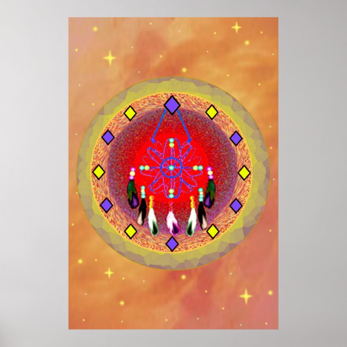 Dreamcatcher Native American Posters