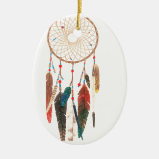 Dreamcatcher new! ceramic ornament