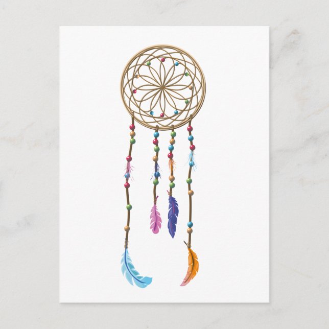 Dreamcatcher Pattern Postcard (Front)