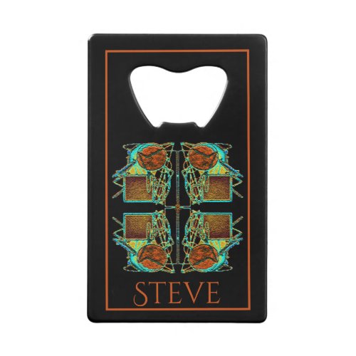 Dreamcatcher Personalized Credit Card Bottle Opener