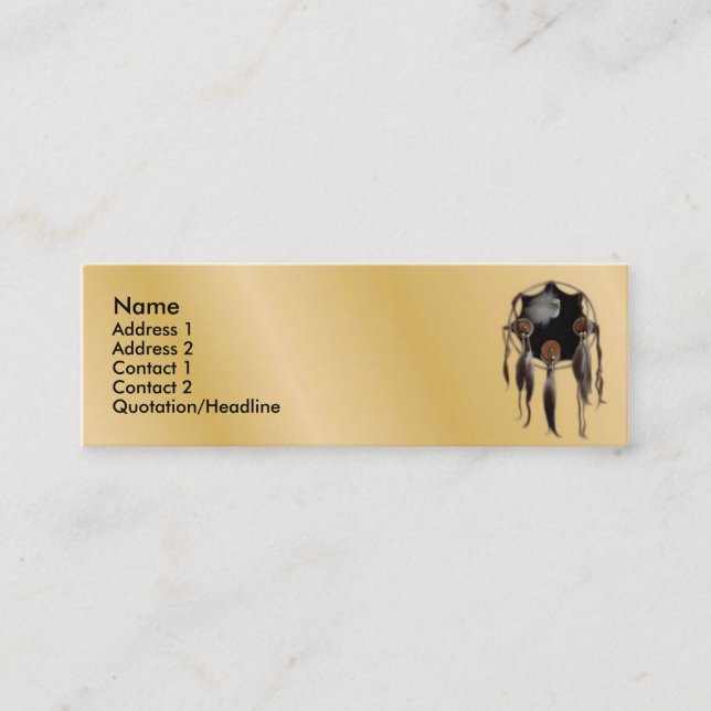 Dreamcatcher Profile Card (Front)