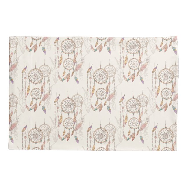 Dreamcatcher Single Pillowcase, Standard Size Pillowcase (Back)