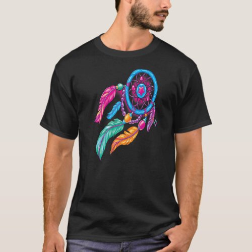 Dreamcatcher Spiritual Sleep Esoteric   T_Shirt