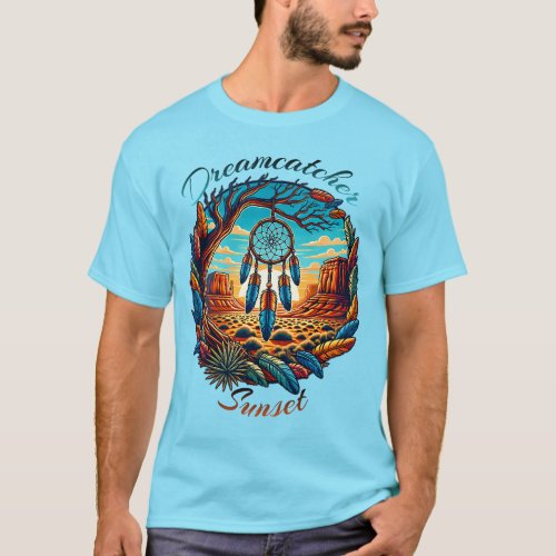 Dreamcatcher Sunset T_Shirt