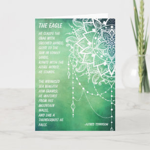 Dreamcatcher, The Eagle Poem Card