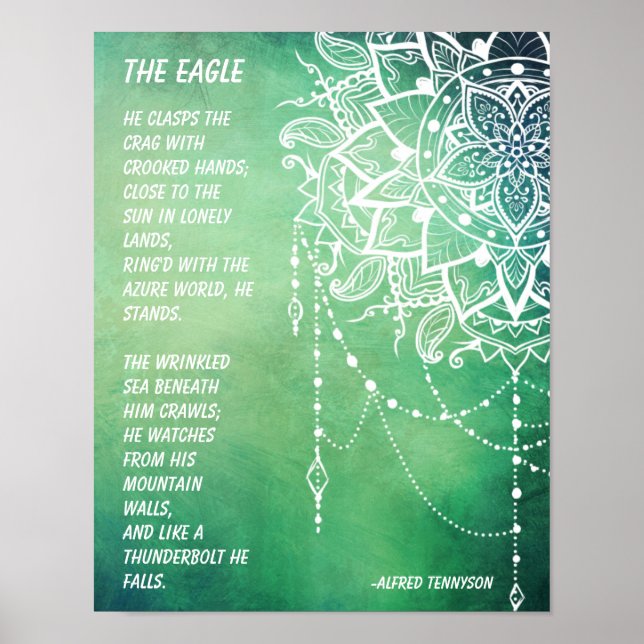 Dreamcatcher, The Eagle Poem Poster (Front)