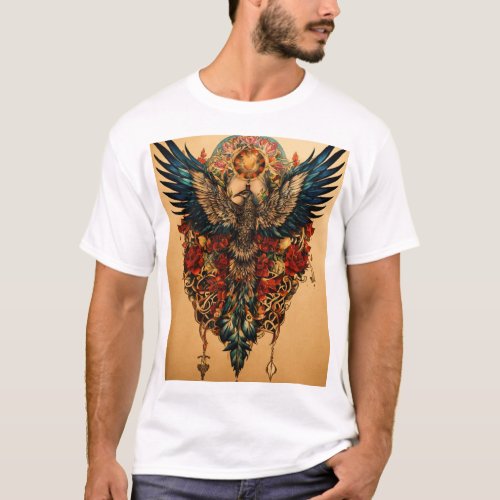 Dreamcatcher Threads Where Tattoo Art Meets Fashi T_Shirt