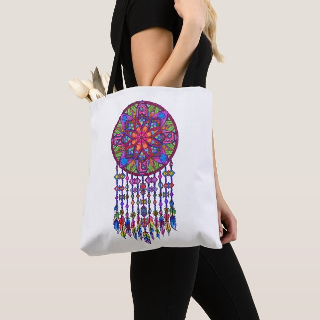 Dreamcatcher Tote Bag (Close Up)