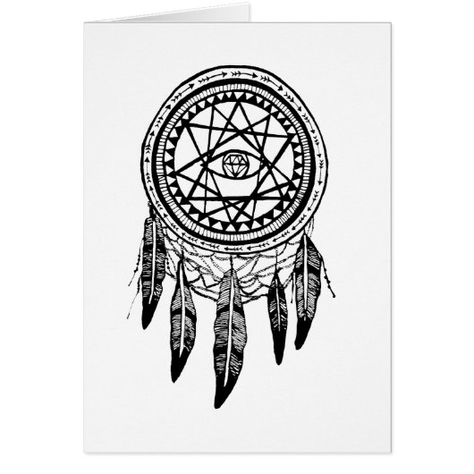 Dreamcatcher Vision Quest Mandala Cards (Front)