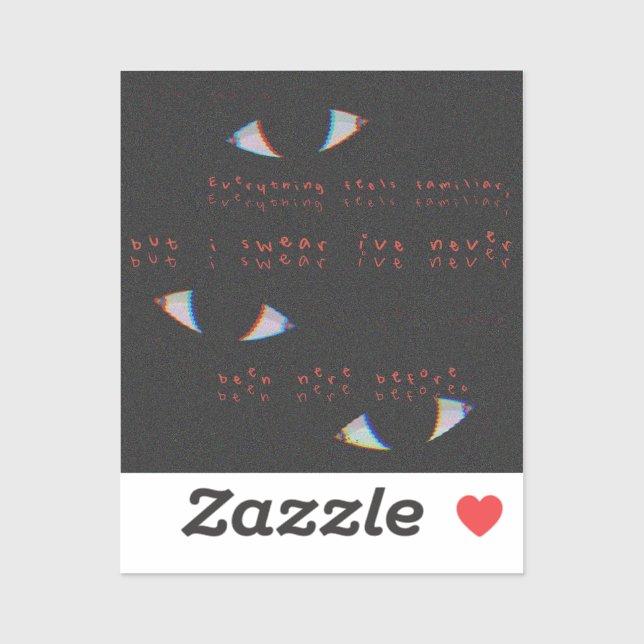 Dreamcore Vinyl Sticker - Eyes (Sheet)