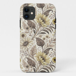 Dreamed Sunflowers Art Nouveau iPhone 11 Case