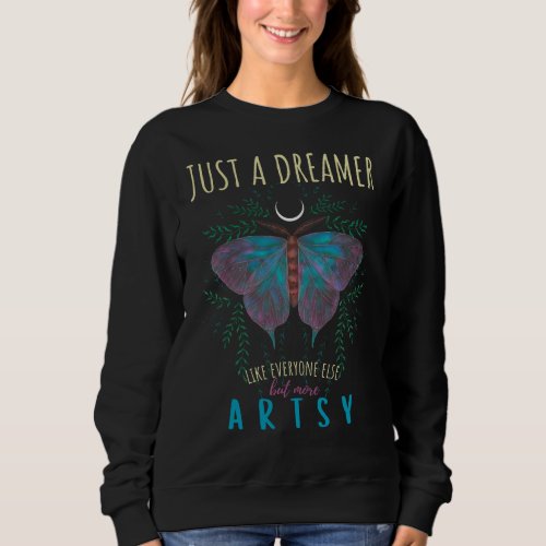 Dreamer Artist Graphic Sweatshirt