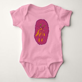 Dreamer Cartoon Character Jersey Bodysuit