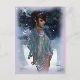 Dreamer Fantasy Art Signed Mini-Print Card