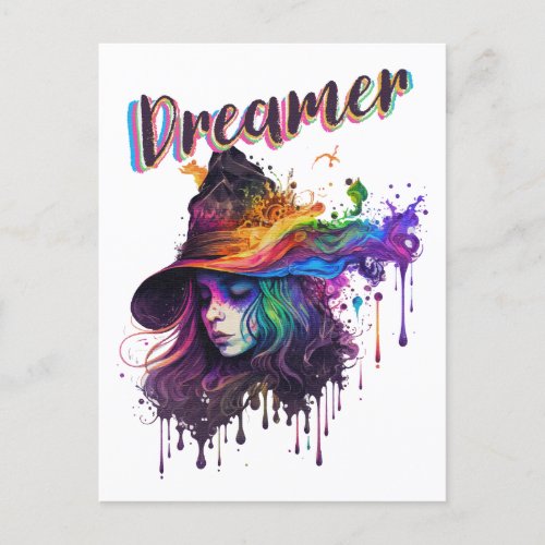 Dreamer of Dreams Stateless  Postcard