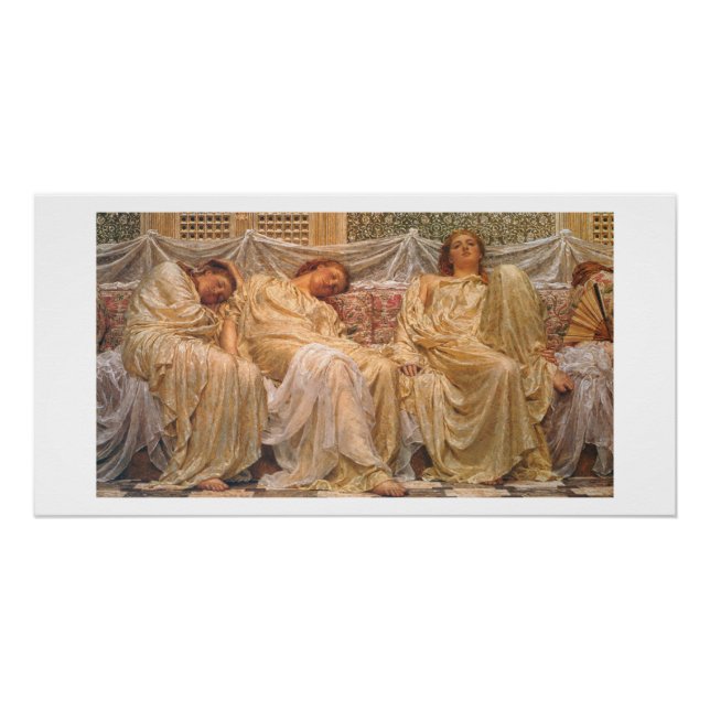 Dreamers - Albert Joseph Moore Poster (Front)