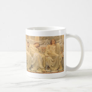 Dreamers by Albert Joseph Moore, Victorian Art Coffee Mug