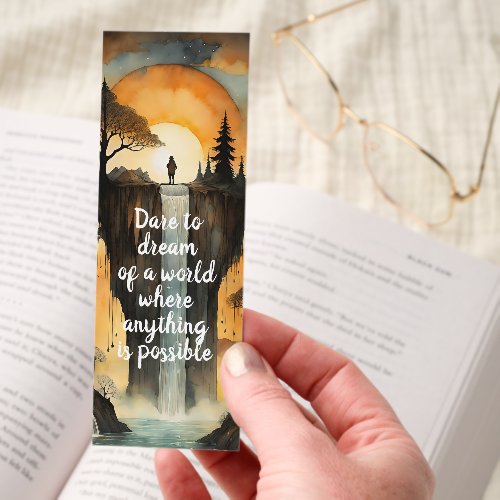 Dreamer's Cliff Waterfall Bookmarks