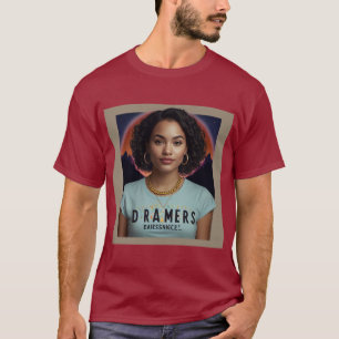 Dreamers Spark Change - Multicolor Inspirational T-Shirt