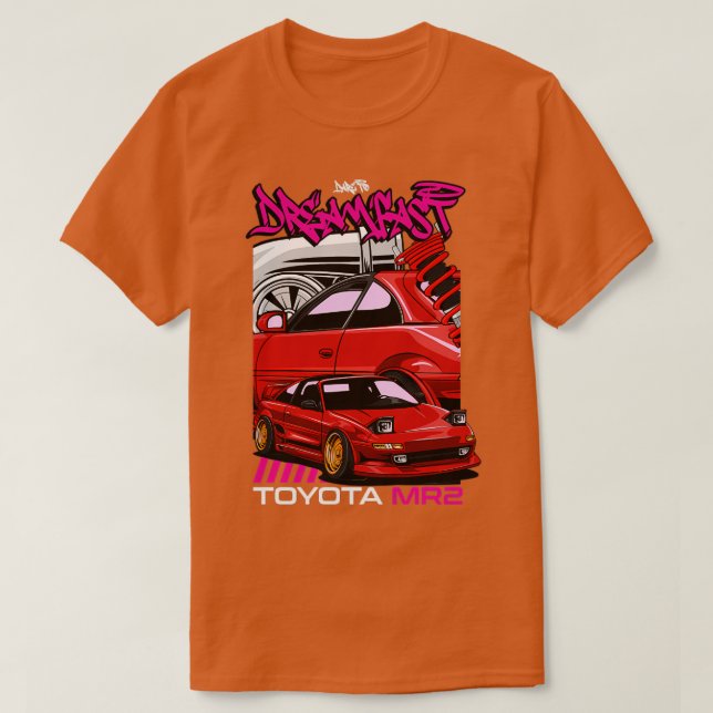 Dreamfast Toyota Mr2 T-Shirt (Design Front)