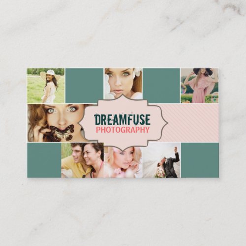 Dreamfuse 7 Photo Custom Business Card