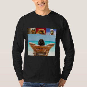 Dreaming about sleeping on the beach with beer ham T-Shirt