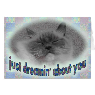 Dreaming about you! cards