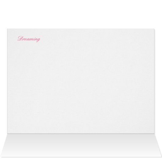 Dreaming Cards (Inside Horizontal (Top))