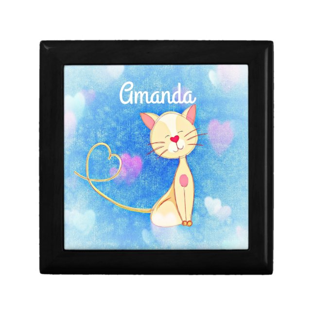 Dreaming Cat Gift Box (Front)