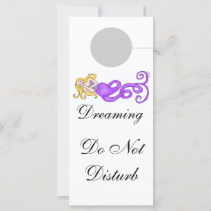 Dreaming Do Not Disturb Mermaid Muse Door Hanging