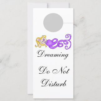 Dreaming Do Not Disturb Mermaid Muse Door Hanging