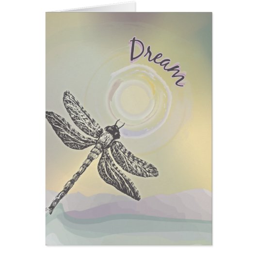 Dreaming Dragonfly Cards (Front)