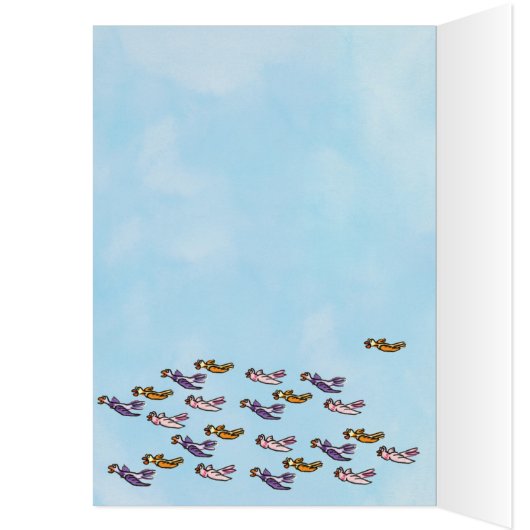 Dreaming duck: love is the best! (Inside (Left))